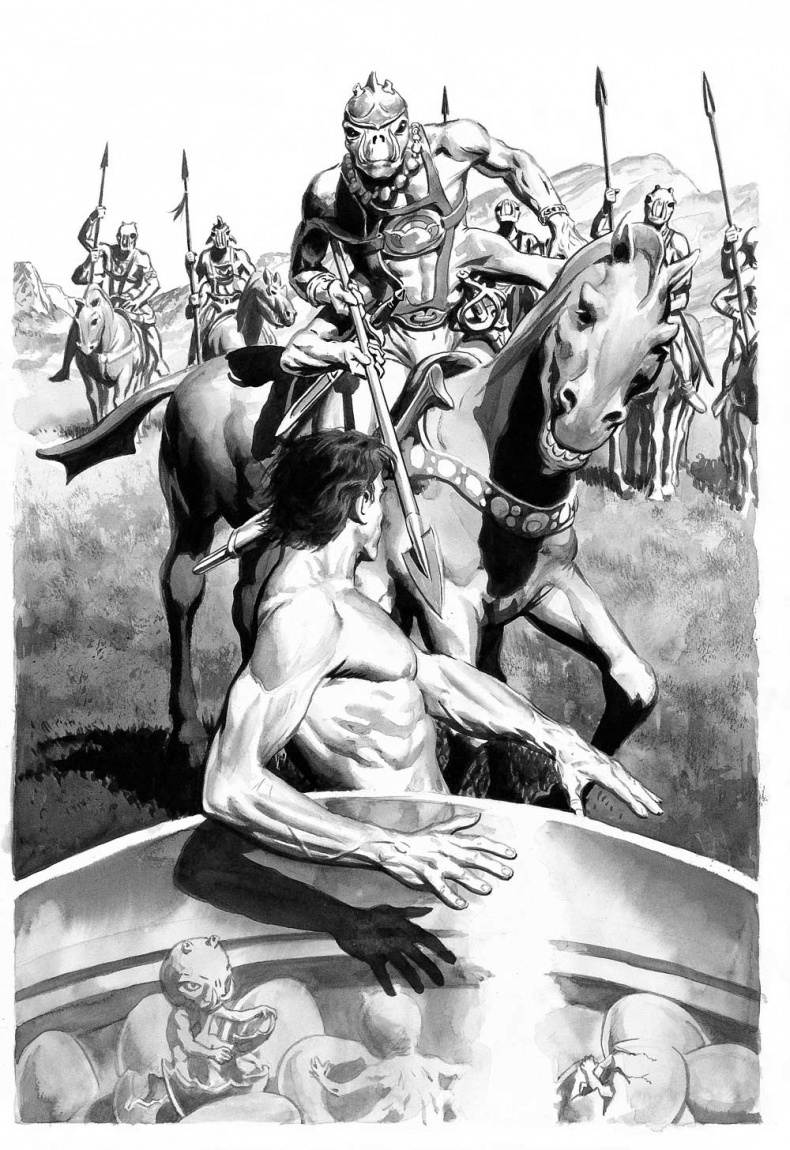 Иллюстрация к книге — Принцесса Марса. Боги Марса. Владыка Марса [i_004.jpg]