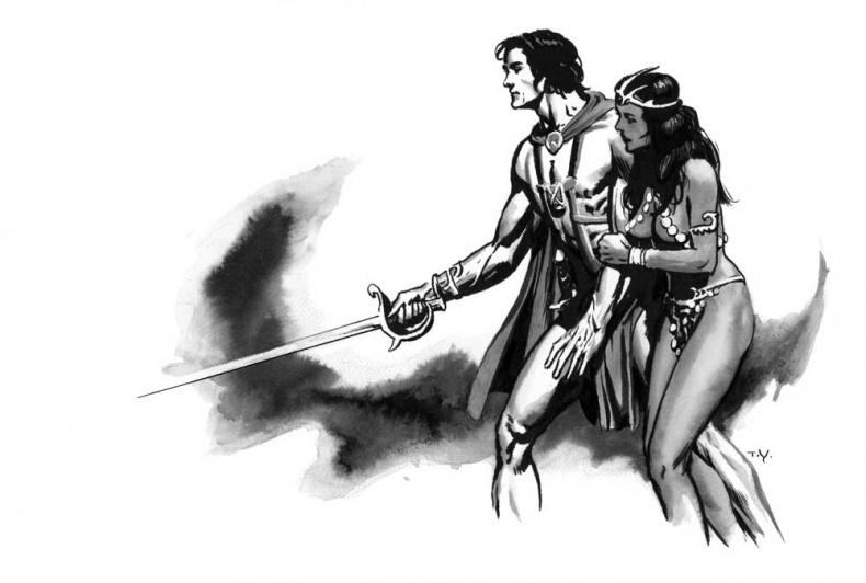 Иллюстрация к книге — Принцесса Марса. Боги Марса. Владыка Марса [i_010.jpg]