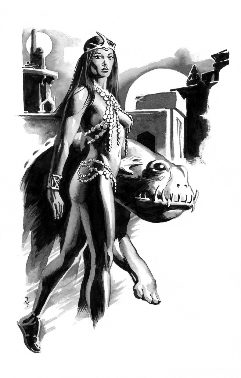 Иллюстрация к книге — Принцесса Марса. Боги Марса. Владыка Марса [i_011.jpg]