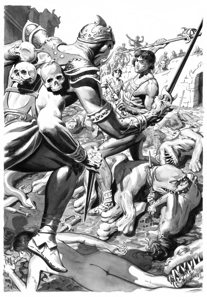 Иллюстрация к книге — Принцесса Марса. Боги Марса. Владыка Марса [i_015.jpg]