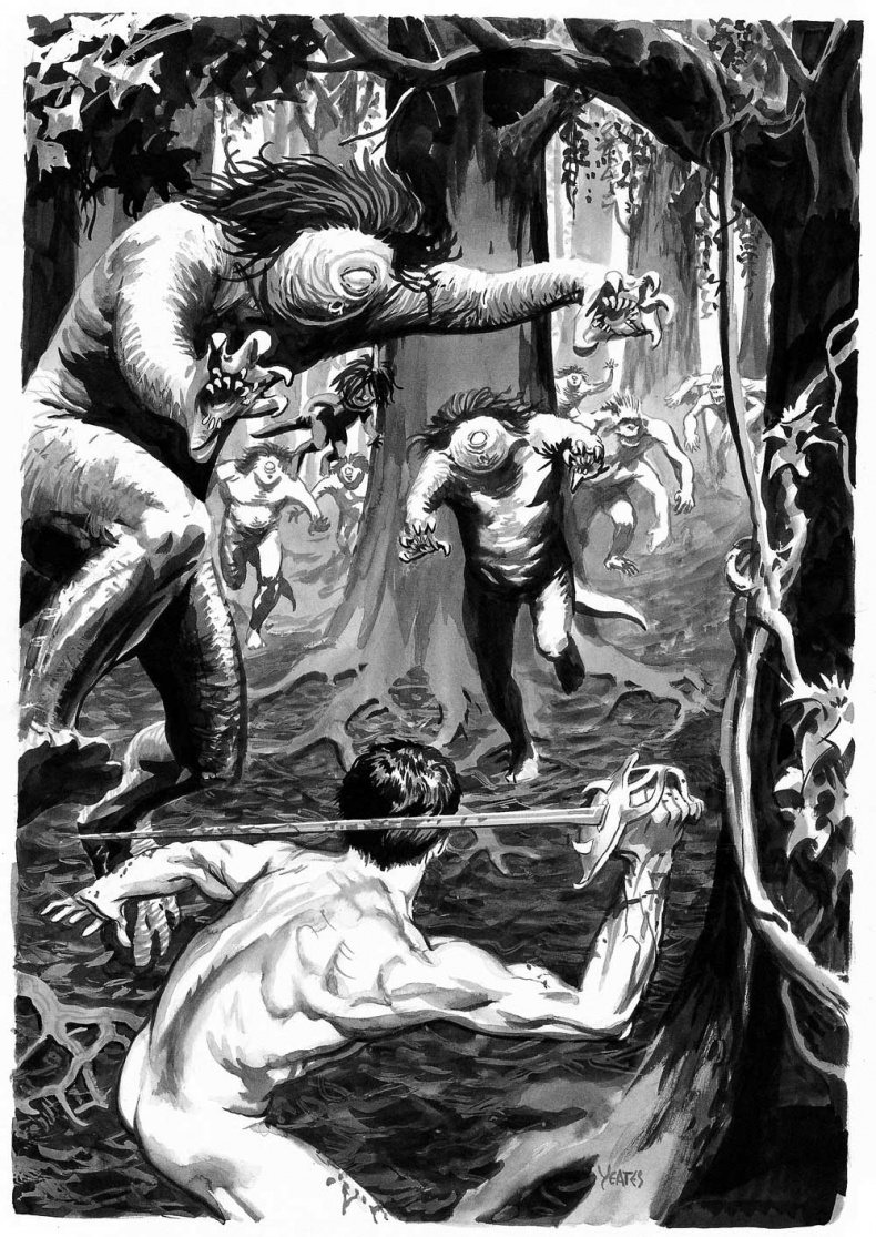 Иллюстрация к книге — Принцесса Марса. Боги Марса. Владыка Марса [i_025.jpg]