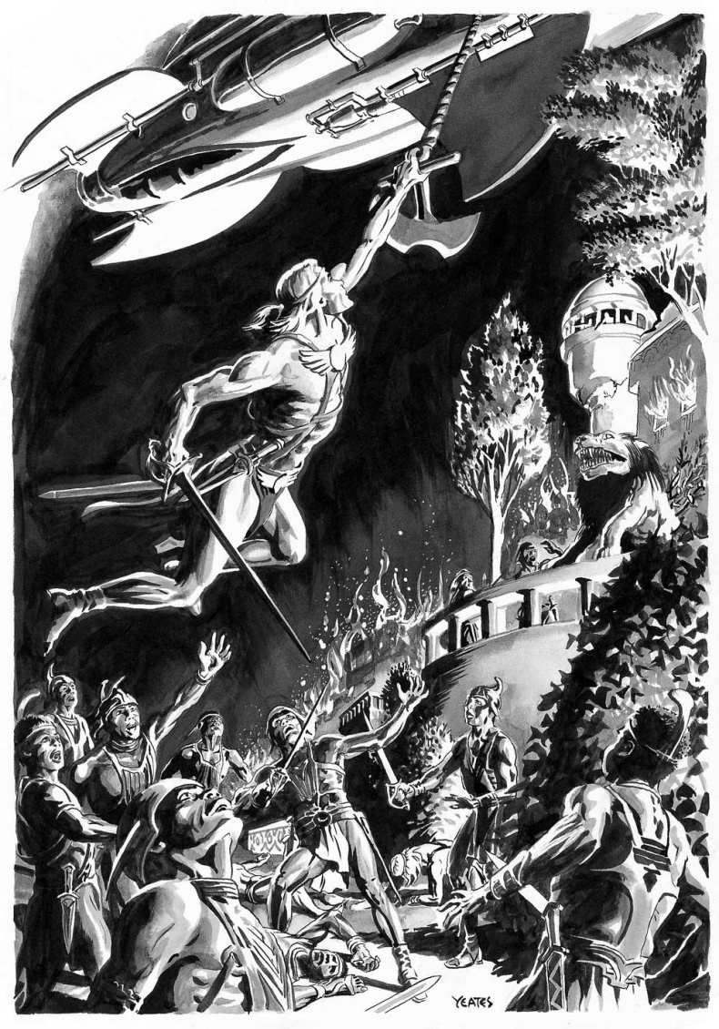 Иллюстрация к книге — Принцесса Марса. Боги Марса. Владыка Марса [i_030.jpg]