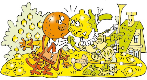 Иллюстрация к книге — Дон Лимон и сеньор Апельсин [i_003.jpg]