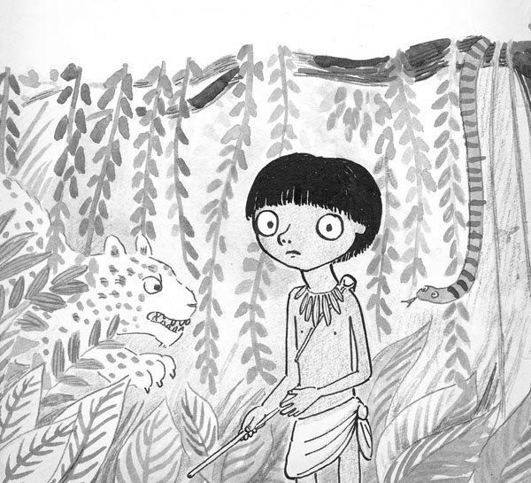 Иллюстрация к книге — Тайна мальчика из джунглей [_148.jpg]