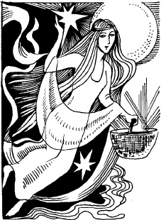 Иллюстрация к книге — Когда зацветет папоротник. Злая ведьма Варвара [_11.jpg]