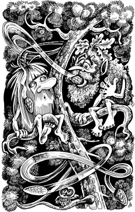 Иллюстрация к книге — Когда зацветет папоротник. Злая ведьма Варвара [_127.jpg]