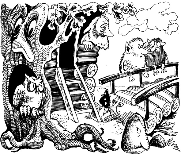 Иллюстрация к книге — Когда зацветет папоротник. Злая ведьма Варвара [_130.jpg]