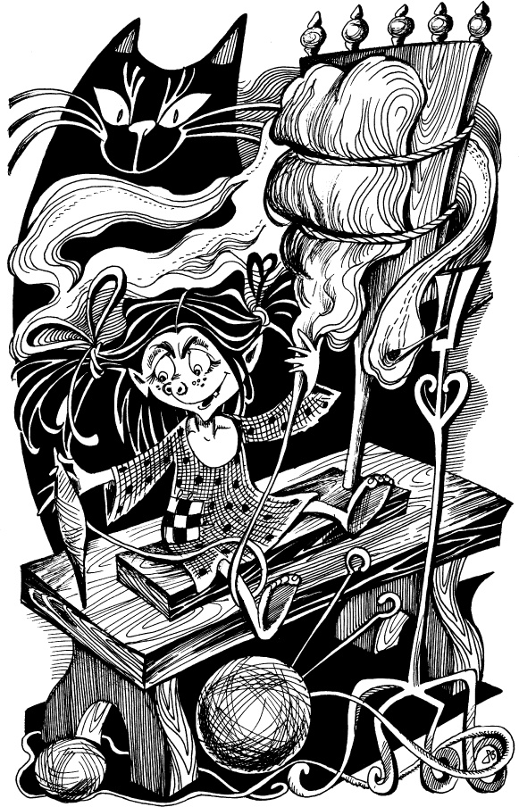 Иллюстрация к книге — Когда зацветет папоротник. Злая ведьма Варвара [_31.jpg]