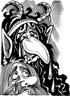 Иллюстрация к книге — Когда зацветет папоротник. Злая ведьма Варвара [_77.jpg]