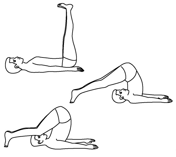 Иллюстрация к книге — 5 минут йоги не вставая с кровати. Для каждой женщины в любом возрасте [i_023.jpg]