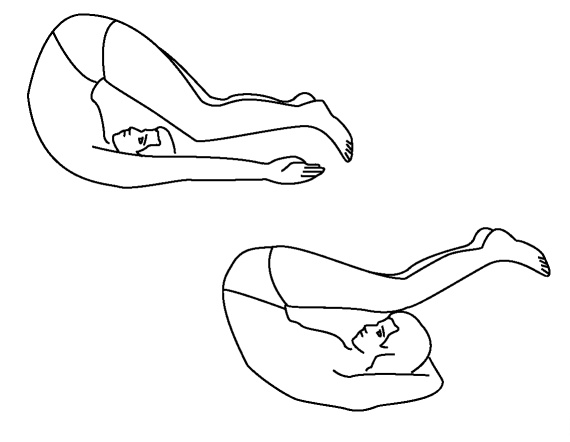 Иллюстрация к книге — 5 минут йоги не вставая с кровати. Для каждой женщины в любом возрасте [i_051.jpg]