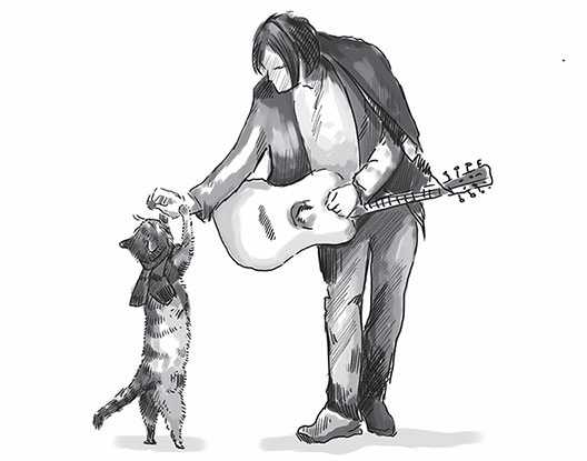 Иллюстрация к книге — Кот Боб. Во имя любви [i_006.jpg]