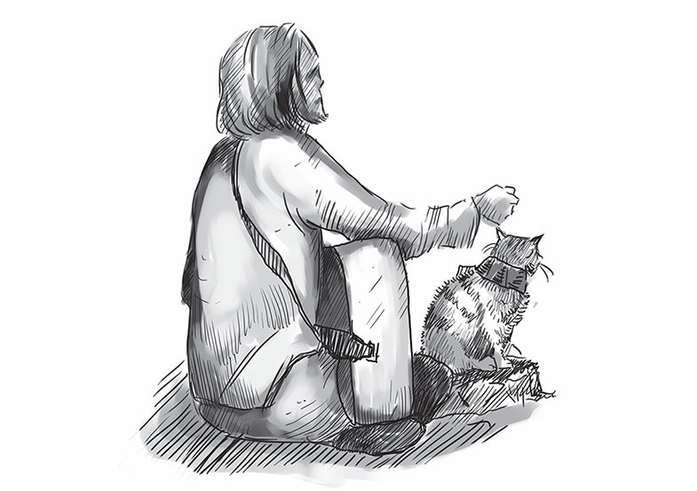 Иллюстрация к книге — Кот Боб. Во имя любви [i_014.jpg]