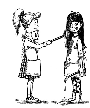 Иллюстрация к книге — Не делиться – это нормально! И другие неправильные правила воспитания разумных и отзывчивых детей [i_010.jpg]