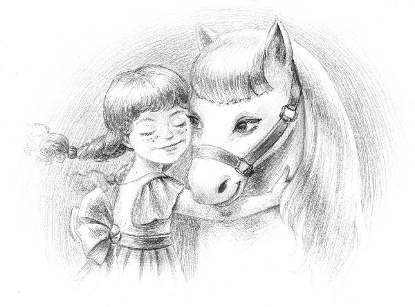 Иллюстрация к книге — Пони Милочка и самое лучшее лето [i_007.jpg]