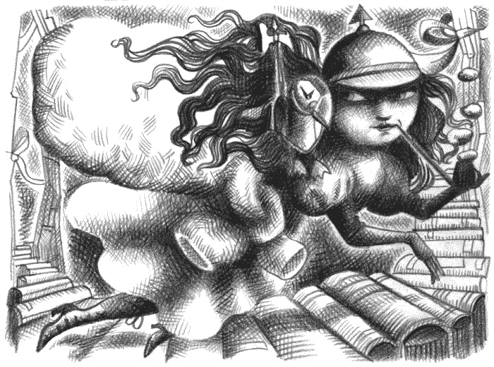 Иллюстрация к книге — Девочка, которая воспарила над Волшебной Страной и раздвоила Луну [_041.jpg]