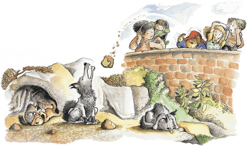 Иллюстрация к книге — Медвежонок Паддингтон в зоопарке [i_004.jpg]