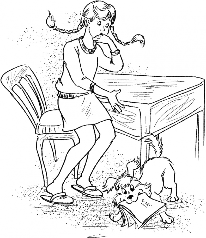 Иллюстрация к книге — Приключения Пуха на Земле и в Космосе [i_007.jpg]