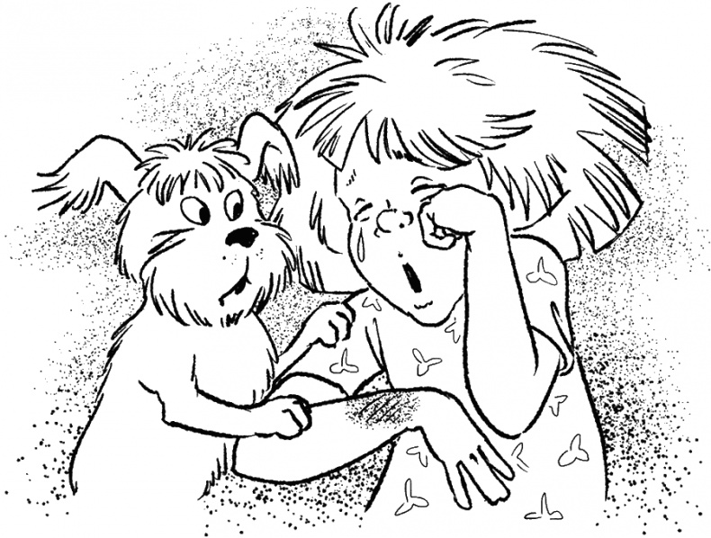 Иллюстрация к книге — Приключения Пуха на Земле и в Космосе [i_027.jpg]