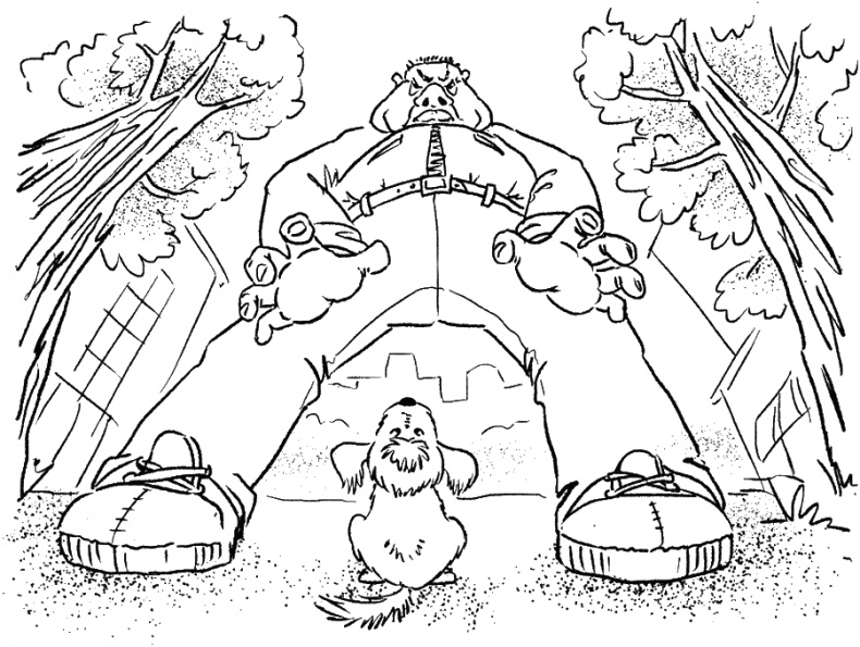 Иллюстрация к книге — Приключения Пуха на Земле и в Космосе [i_035.jpg]