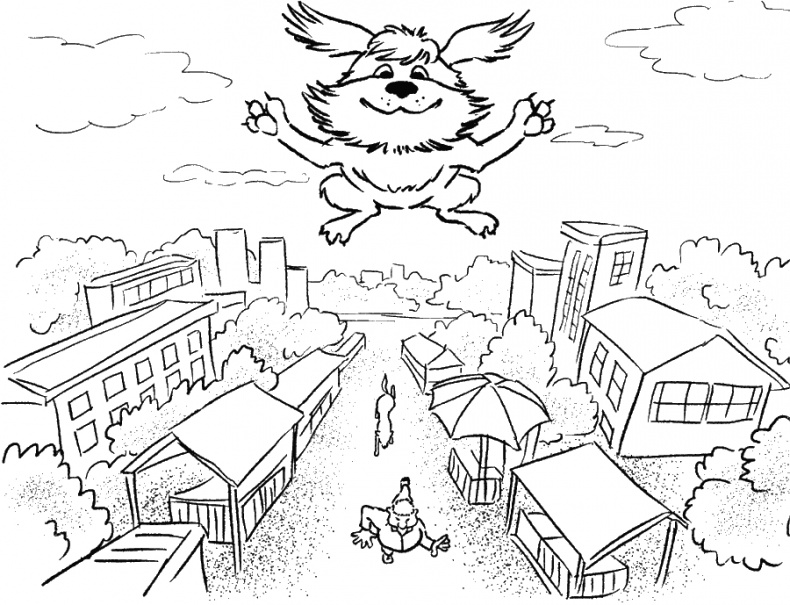 Иллюстрация к книге — Приключения Пуха на Земле и в Космосе [i_038.jpg]