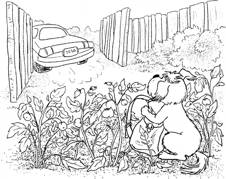 Иллюстрация к книге — Приключения Пуха на Земле и в Космосе [i_054.jpg]