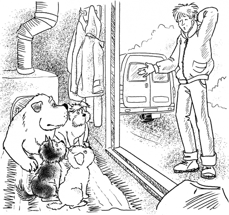 Иллюстрация к книге — Приключения Пуха на Земле и в Космосе [i_118.jpg]