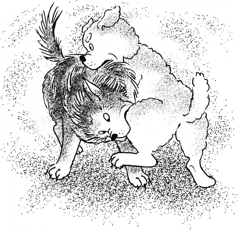 Иллюстрация к книге — Приключения Пуха на Земле и в Космосе [i_119.jpg]