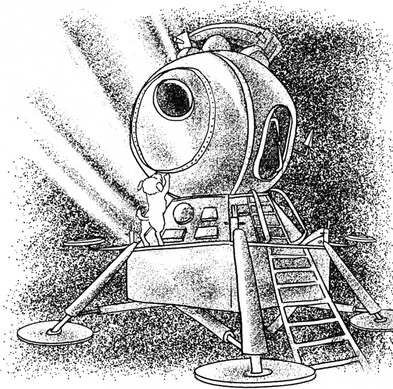 Иллюстрация к книге — Приключения Пуха на Земле и в Космосе [i_121.jpg]