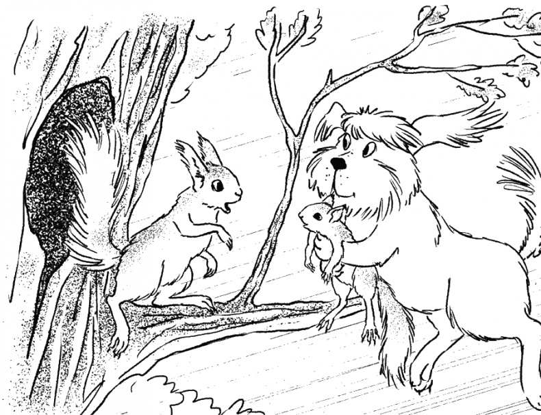 Иллюстрация к книге — Приключения Пуха на Земле и в Космосе [i_123.jpg]