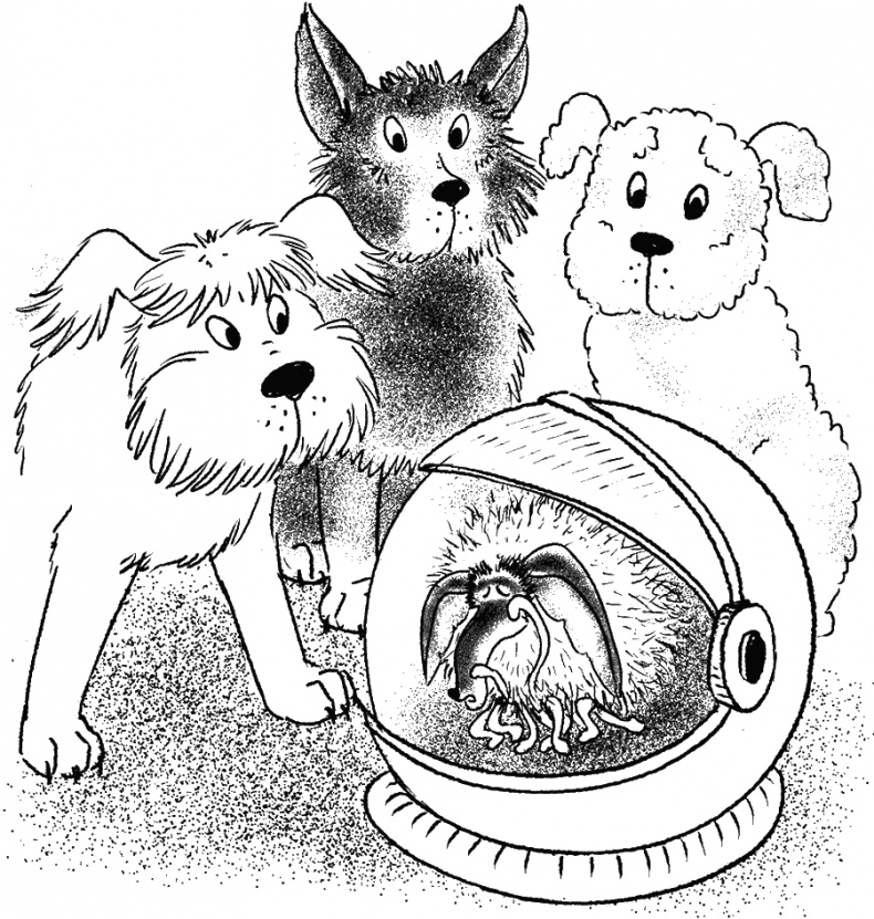 Иллюстрация к книге — Приключения Пуха на Земле и в Космосе [i_140.jpg]