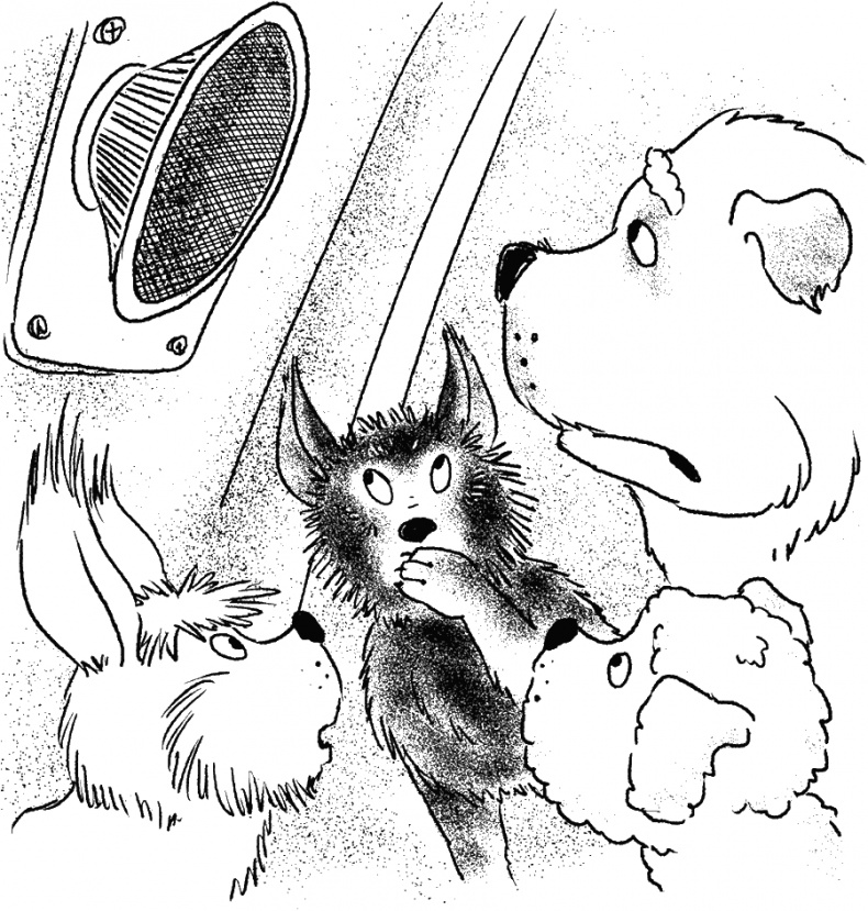 Иллюстрация к книге — Приключения Пуха на Земле и в Космосе [i_141.jpg]