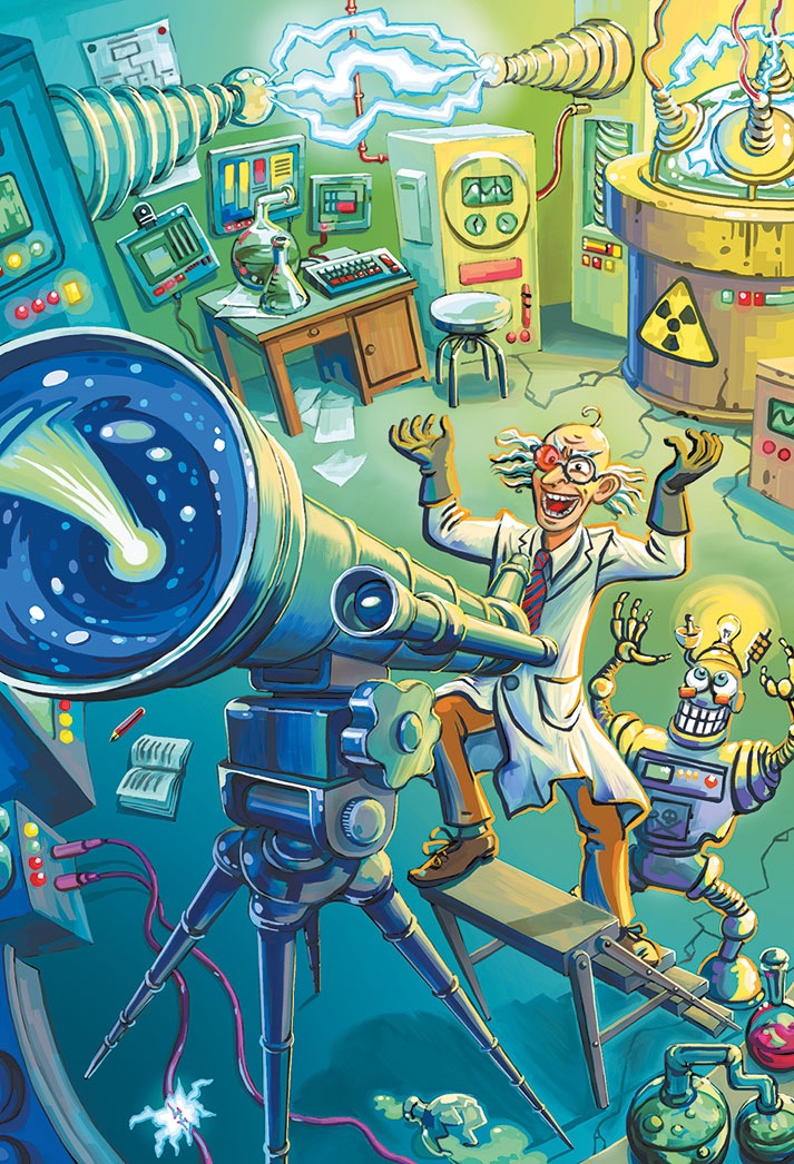 Иллюстрация к книге — Кефир, Гаврош и Рикошет, или Приключения енотов-инопланетян [i_004.jpg]