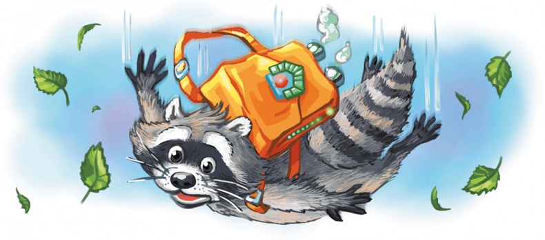 Иллюстрация к книге — Кефир, Гаврош и Рикошет, или Приключения енотов-инопланетян [i_032.jpg]