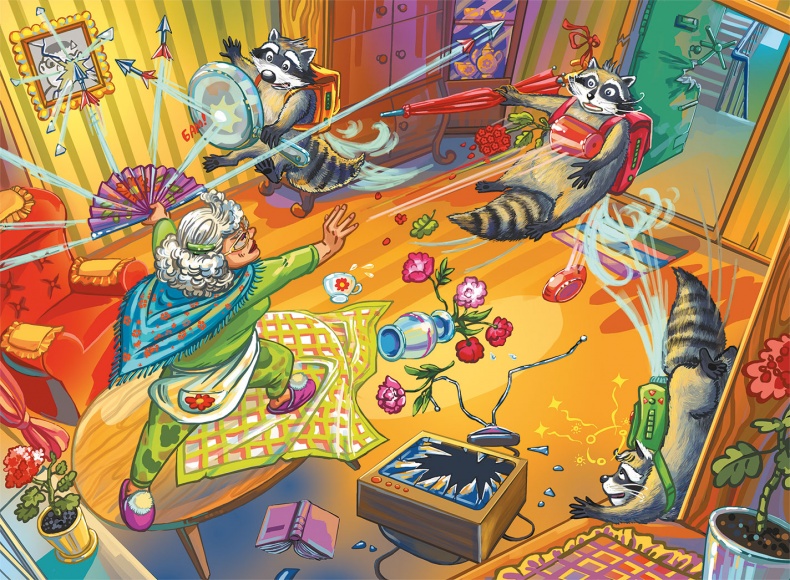 Иллюстрация к книге — Кефир, Гаврош и Рикошет, или Приключения енотов-инопланетян [i_064.jpg]