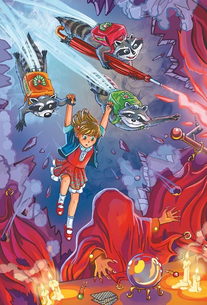 Иллюстрация к книге — Кефир, Гаврош и Рикошет, или Приключения енотов-инопланетян [i_074.jpg]