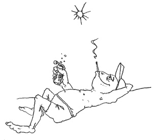 Иллюстрация к книге — Школа лентяев, или Тибетская оздоровительная гимнастика для внутренних органов [i_007.jpg]