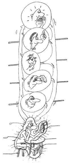 Иллюстрация к книге — Школа лентяев, или Тибетская оздоровительная гимнастика для внутренних органов [i_014.jpg]