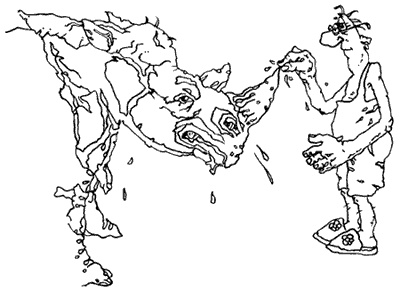 Иллюстрация к книге — Школа лентяев, или Тибетская оздоровительная гимнастика для внутренних органов [i_056.jpg]