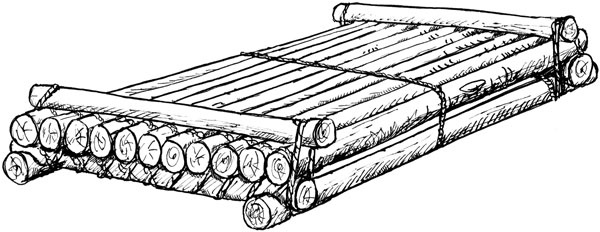 Иллюстрация к книге — Всегда готов! Курс выживания в экстремальных условиях для современных мужчин [_30raft.jpg]