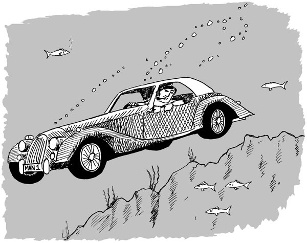 Иллюстрация к книге — Всегда готов! Курс выживания в экстремальных условиях для современных мужчин [_31underwater.jpg]