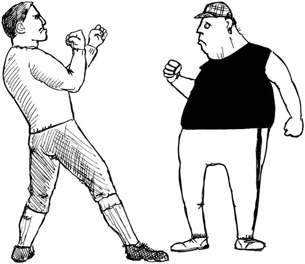 Иллюстрация к книге — Всегда готов! Курс выживания в экстремальных условиях для современных мужчин [_41frontalattack.jpg]