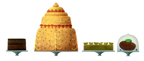 Иллюстрация к книге — Кондитерские истории. На углу Тополиной и Розмариновой [i_001.jpg]