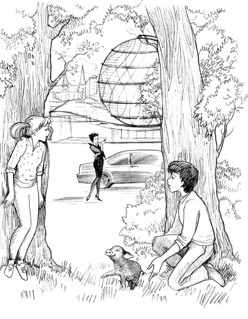 Иллюстрация к книге — Волшебник с пятачком [i_001.jpg]