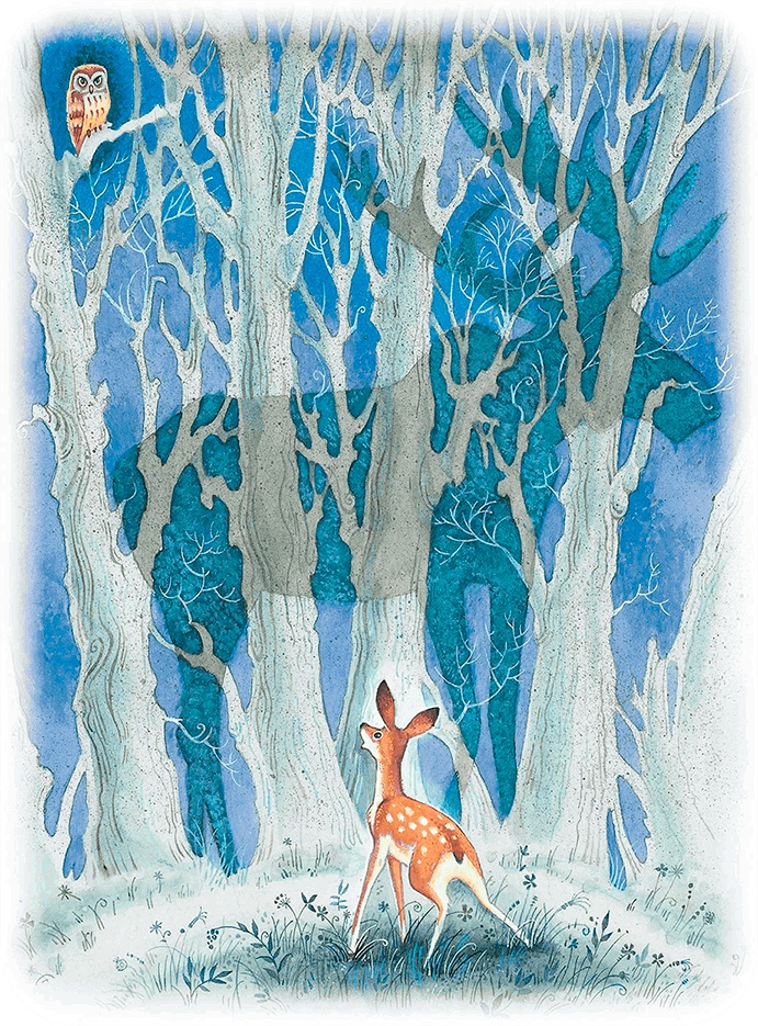 Иллюстрация к книге — Бемби [i_018.jpg]