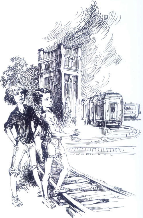 Иллюстрация к книге — Колесо в заброшенном парке [i_002.jpg]