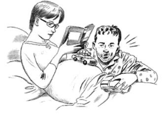 Иллюстрация к книге — Беременная, муж и баночка анализов [i_040.jpg]