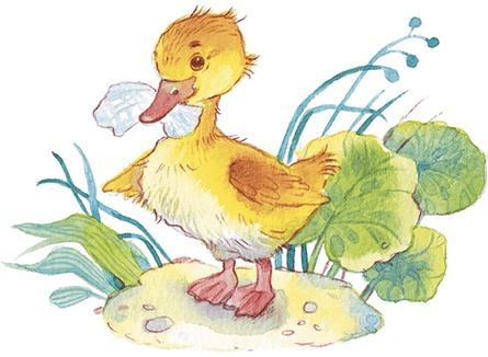 Иллюстрация к книге — Храбрый утенок [i_011.jpg]