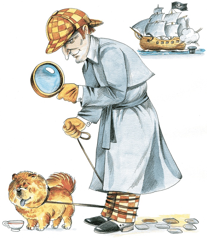 Иллюстрация к книге — Мой папа – Мюнхгаузен (сборник) [i_041.jpg]