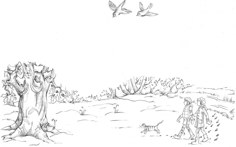 Иллюстрация к книге — Щенок Поппи, или Сонные чары [i_007.jpg]